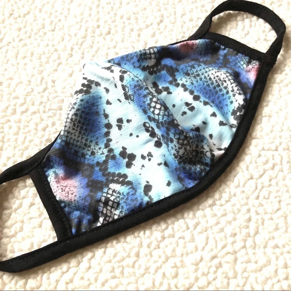 🔴 5 for $10 ONE Abstract Print Face Mask Double Layer Washable Reusable